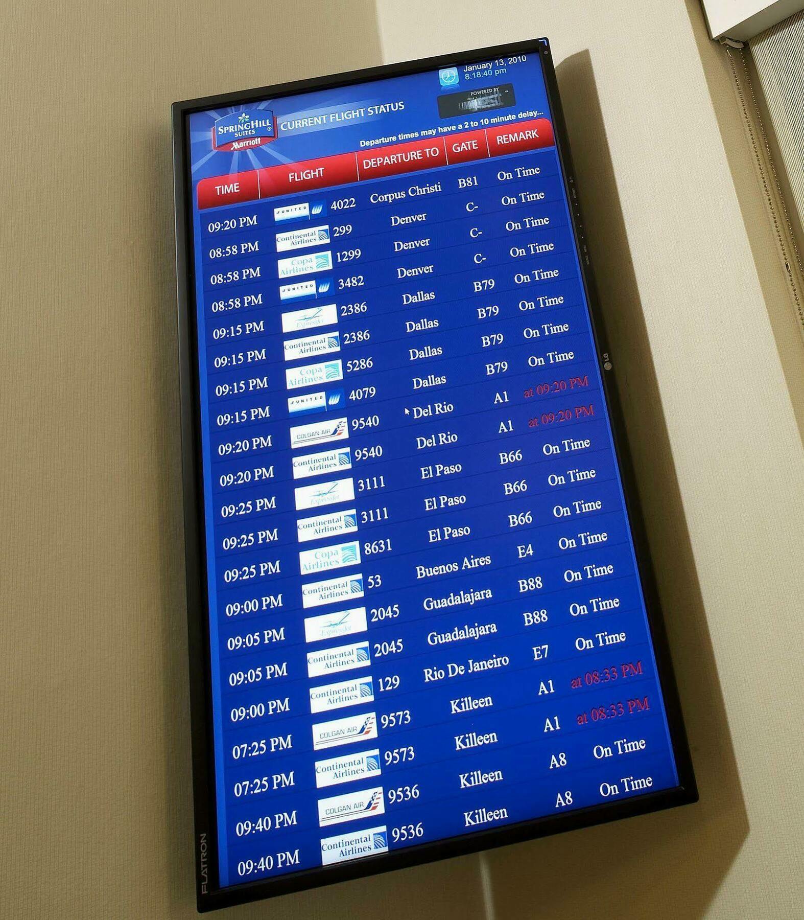 Springhill Intercontinental Airport Hotel Houston